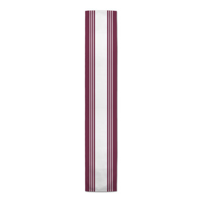 Breyana Rectangle Striped Polyester Table Runner