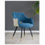 Chaise avec accoudoirs en tissu Raffo-981394946