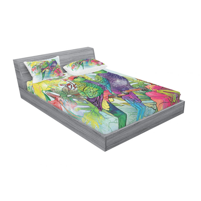 Microfiber Sheet Set, Full Sheet Set + Fitted Sheet + 2 Pillowcases