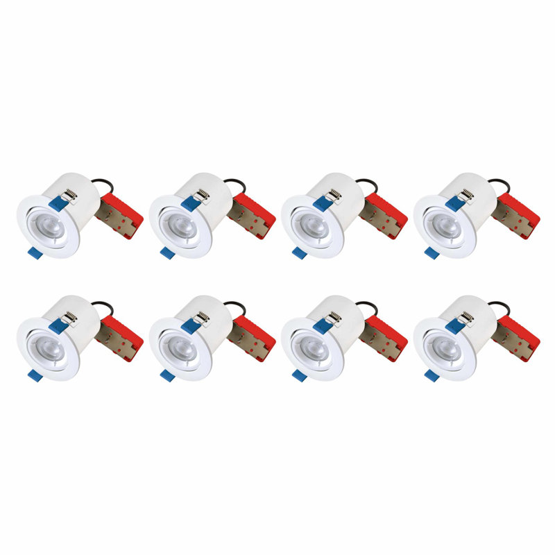 Carabooda 9.6cm Recessed Lighting Kit, White