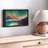 Abstract " Sunset Clouds Canvas Print "-101456665