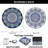Round Outdoor Patio Rugs 8Ft Blue Reversible Plastic Straw Rug with Carry Bag Lightweight Floor Mat for Patio Camping Picnic Backyard RV-820894654-820894640