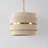 Abbington 3 - Light Brass Drum Pendant