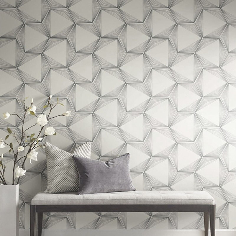 Shahan Geometric Double Roll, Silver
