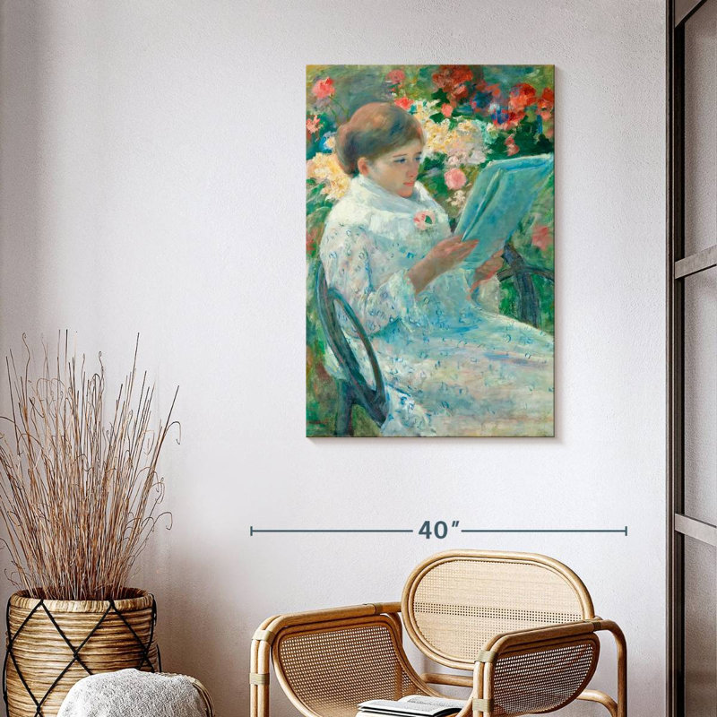Sur un balcon 1878-1879, 39" H x 26" W