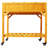 Elevated 8-Pocket Herb Garden Bed, Mobile Raised Wood Planter With Lockable Wheels