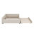 Upholstered Platform Bed With USB And Trundle-1715708090