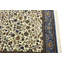 Tapis floral crème en laine noué à la main-85897408