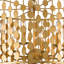 Lustre tambour 6 lumières à abat-jour Dufren-1511284666