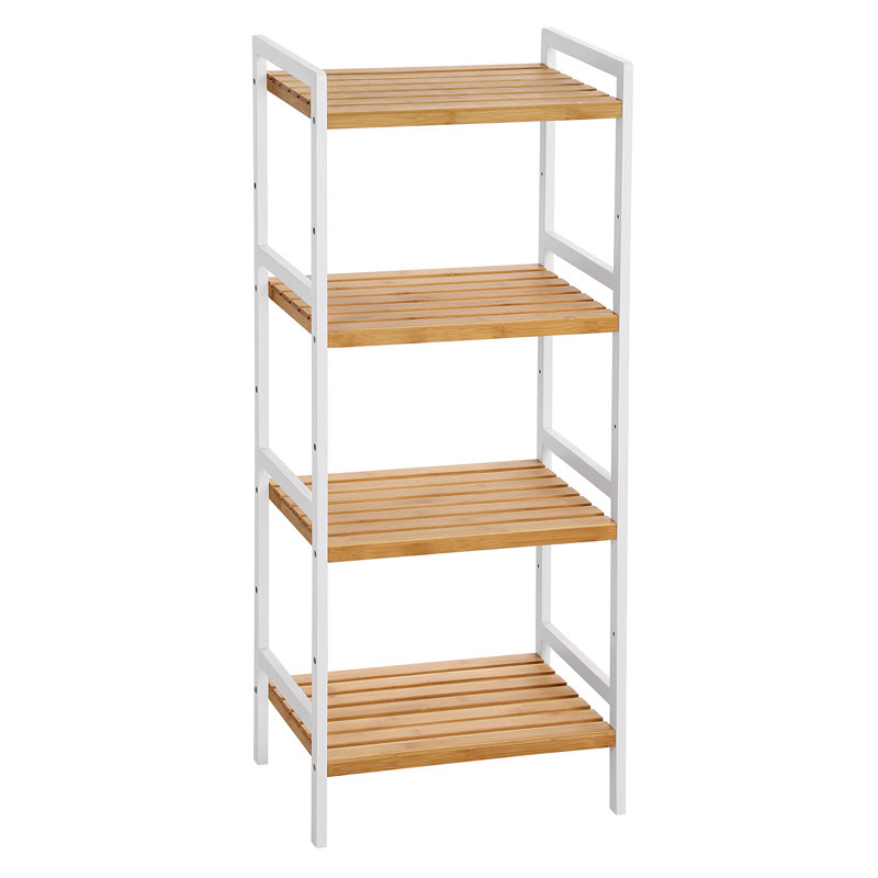 Rushali 45cm W Steel Shelving Unit, 111cm H x 45cm W x 31.5cm D