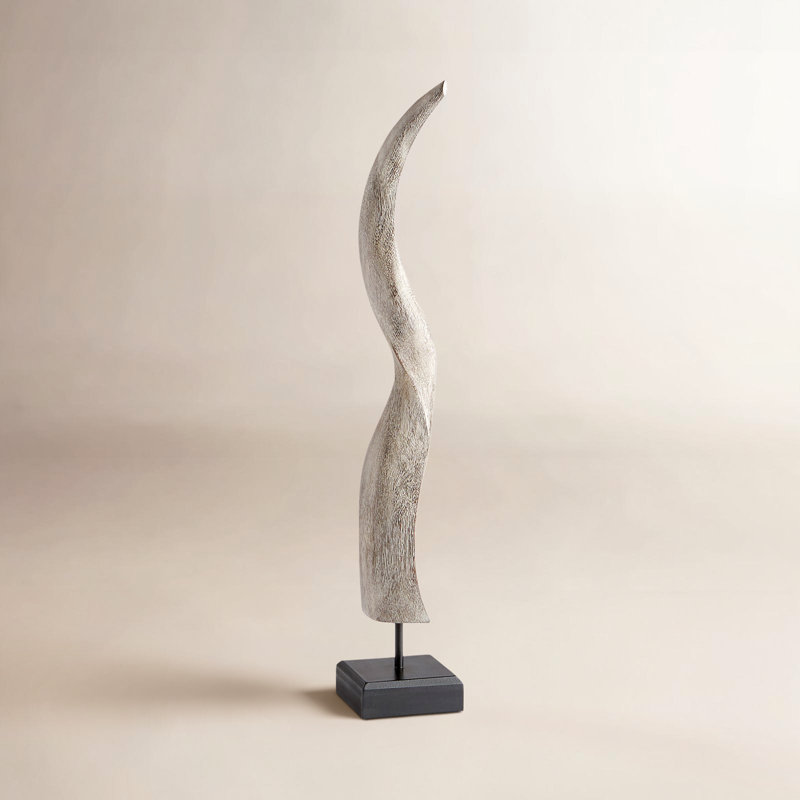 Markhor Decorative Horn Sculpture