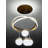 4 - Light LED Tiered Chandelier, Modern Corridor Chandelier  With Built-In Led Light Source-1498024458