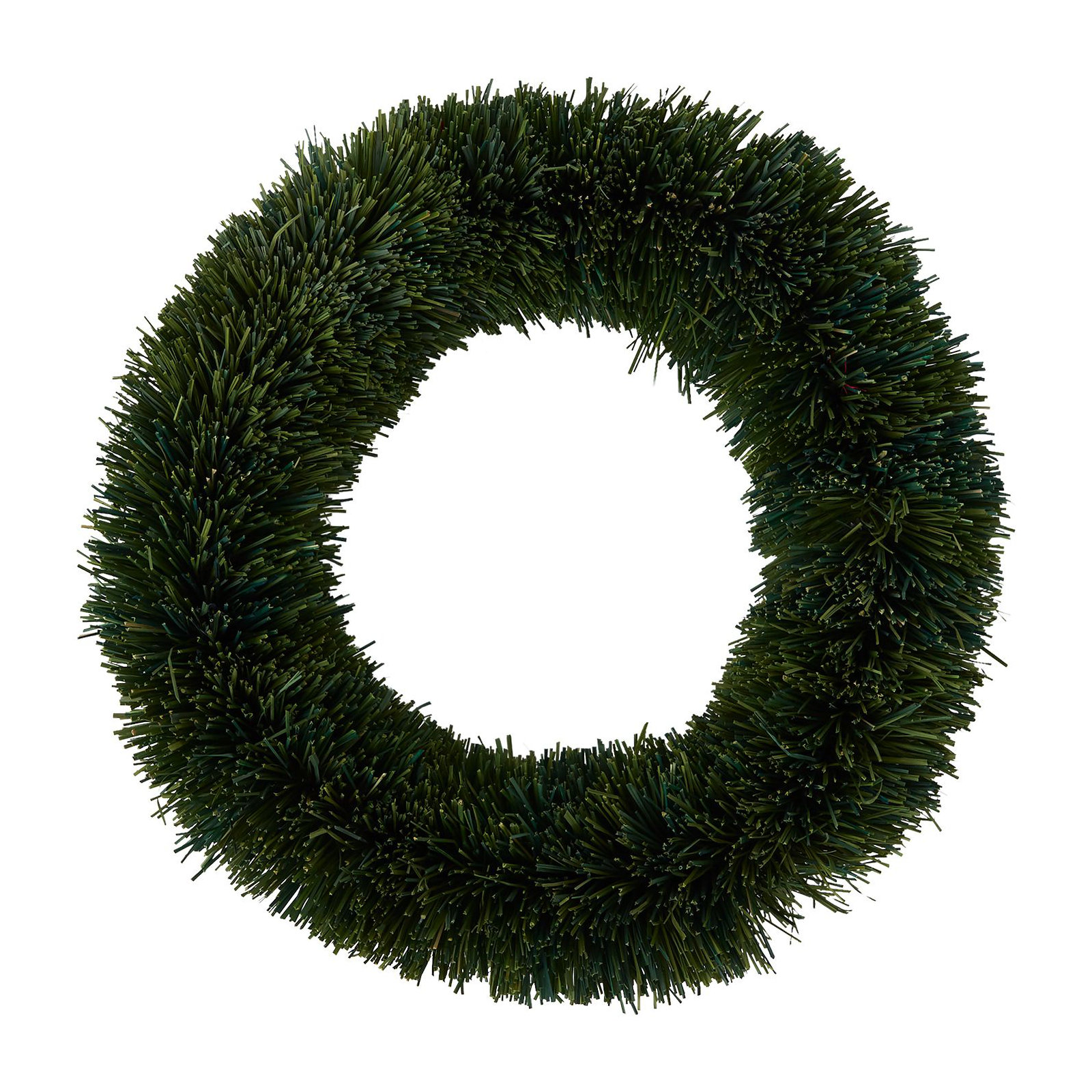 Natural Fibers Wreath, Green, 20.5" H x 20.5" W x 5" D