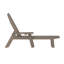 Ensemble de 2 chaises longues d'extérieur réglables avec porte-gobelets Collis-88725429