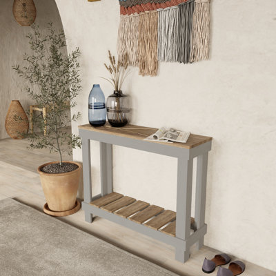 Zelino 36'' Solid Wood Console Table