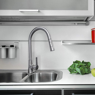Dyconn Faucet Danube Pull Out Kitchen Faucet