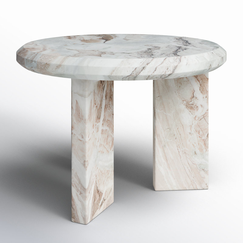 Dakota Marble Coffee Table, White