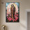 «Glass Rosarium Guardian», reproduction d'art sur toile par Art Remedy