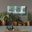 Sentinelle bleu sarcelle - impression sur toile tendue-856102118