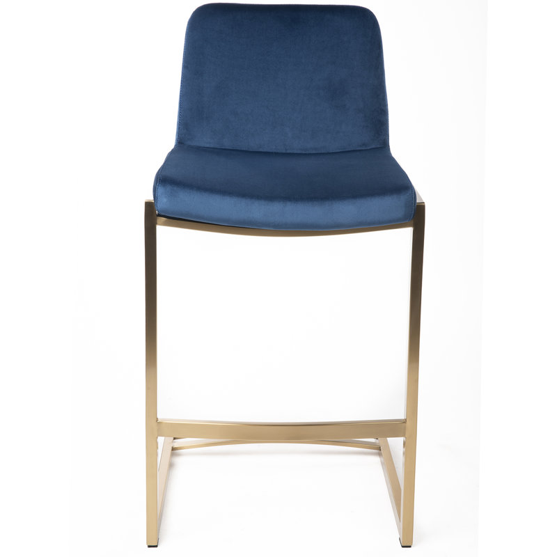 Tabouret de bar 26 po Teko, Bleu