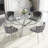 47in Round Glass Dining Set-2106270937-2106270932-2087754964