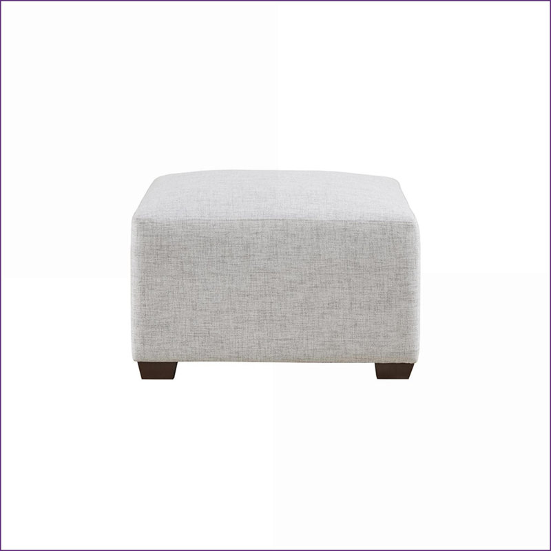 Repose-pieds, salon modulaire moderne 30 x 30 x 18 | Brun foncé | Bois massif