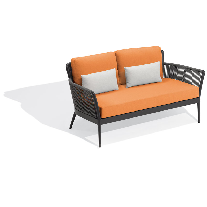  Causeuse Nette avec coussins, Tangerine, Oui