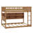 Bunk Bed Featuring Built In Shelving, Color Changing  Lights and Pegboard-1581831095-1581831094