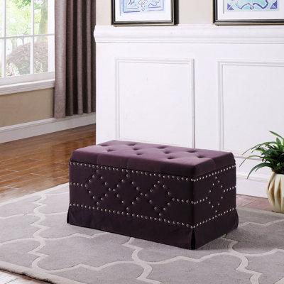 Banc de rangement en simili cuir Jerlin