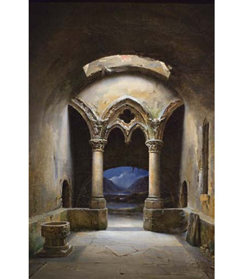 " Gothic Chapel " by Charles-Marie Bouton