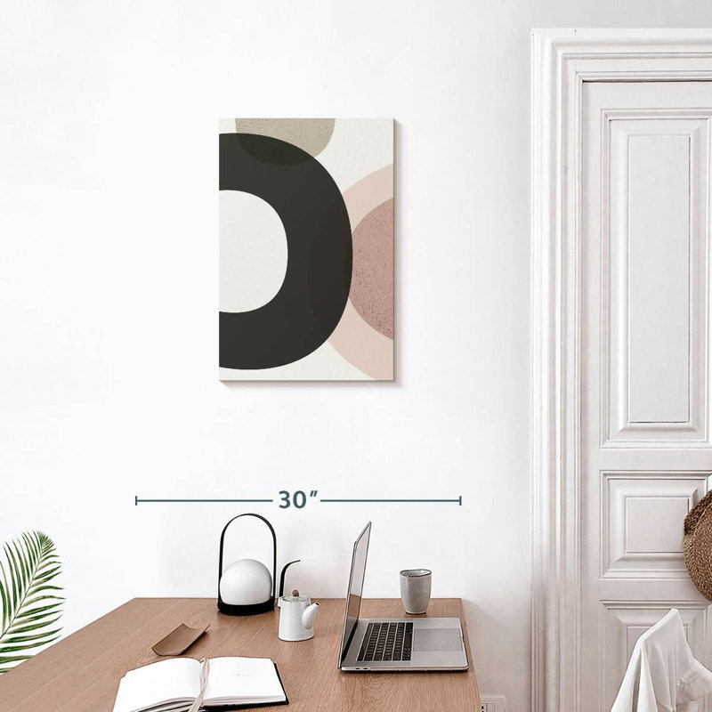Cercles minimalistes Avery I, H 24 po x l 16 po