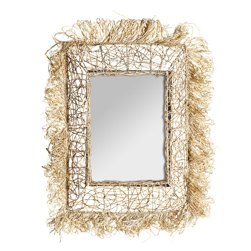 Glennallen Fiber Flat Wall Mirror