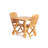 Ellie-Maye Teak Outdoor Dining Table , in. W 36'' in. D-79178659