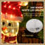 Ensemble de 3 lumières de Noël bonhomme de neige avec lumières DEL blanches