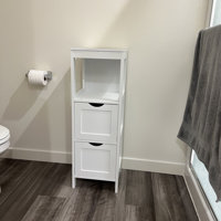 Charlton Home® Lauderhill Freestanding Bathroom Shelves & Reviews