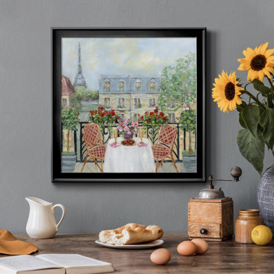 " Toast To Paris " Painting Print
