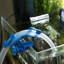Adjustable Plastic Fish Tank Pipe Holder Fixed Clips,Pipe Link Fixing Frame, Blue Curved Pipe Clamp For Most Of The Soft Water Pipes In The Fish Tank
