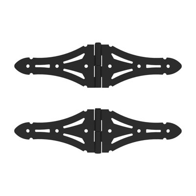 Heavy-Duty 8 in. Double Strap Hinge