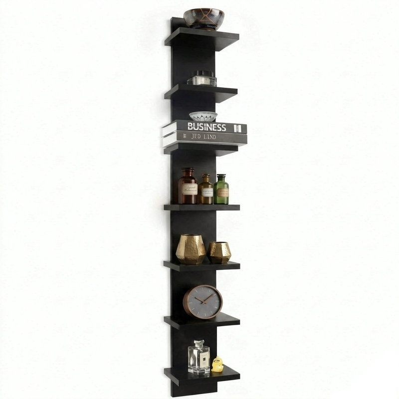 7-Tier Narrow Wall Shelf