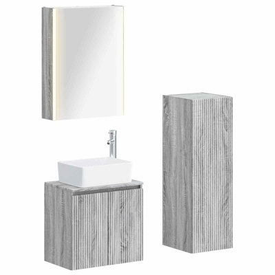 Vanity & Mirror Set