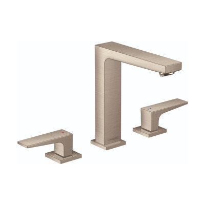 Metropol Low Flow Water Saving Widespread Faucet with Drain Assembly