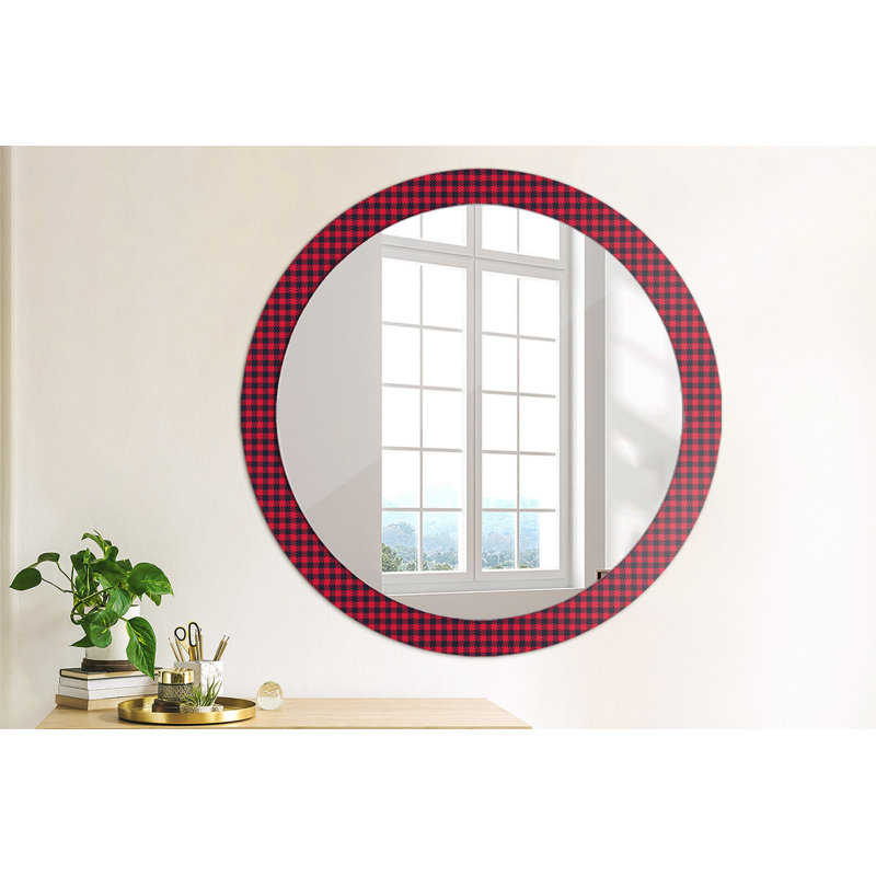 Huldar Glass Flat Wall Mirror