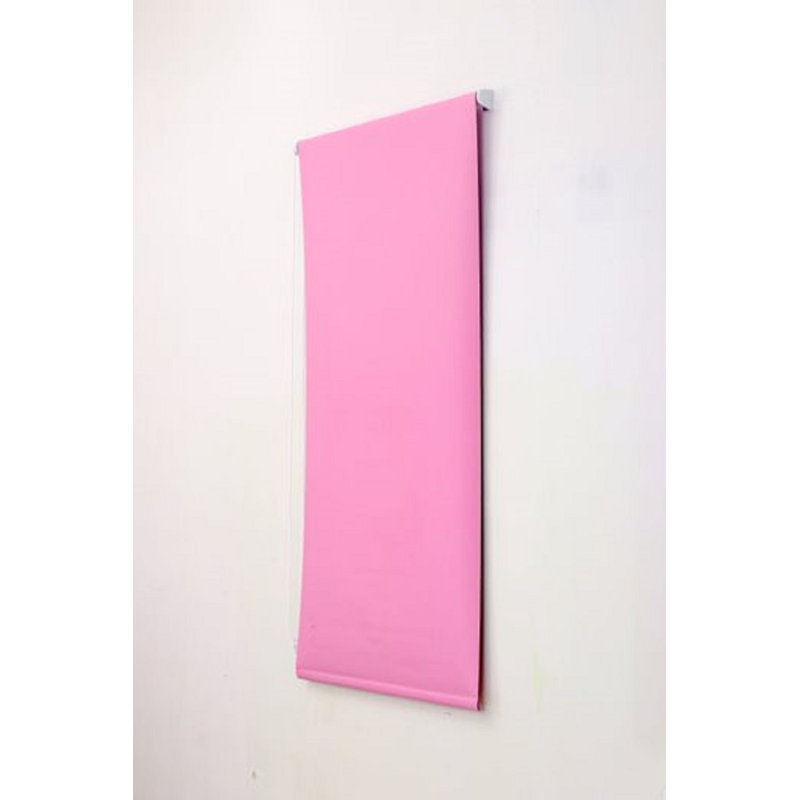Thermal Blackout Roller Blind - Trimmable Cut to Size - Heavy Duty Metal Tube, Pink, 210" L x 180" W