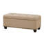 Repose-pieds de rangement rembourré de 42 po Carmya Sema-92499282