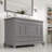 Pineville 48"W x 22"D Double Sink Bathroom Vanity with Undermount Porcelain Sink-1490000567-1490000565