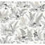 Mushroom Garden Toile Wallpaper Roll-676828399