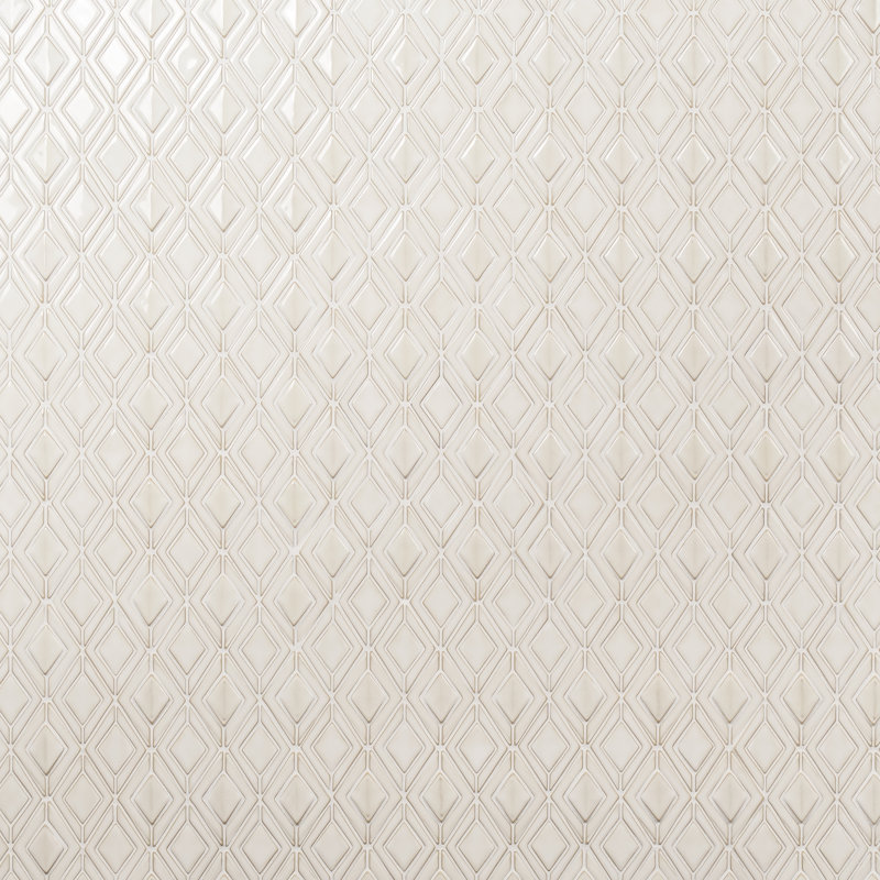 Carrelage mosaïque en verre 4 po x 6 po Divine Jewel (1,19 pi. Ca. / feuille), Toundra