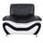 Maranda Faux Leather Slipper Chair-722464243