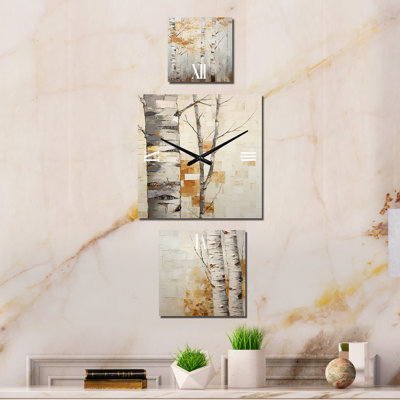 Grande horloge verticale Joanie - Trees