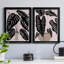 Plante en pot I - ensemble de 2 peintures sur toiles-770215543-770215540